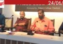 നർമ്മദേ ഹർ നോവൽ പ്രകാശനം ചെയ്തു