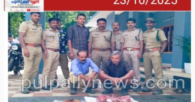 പാതിരി വനഭാഗത്ത് കേഴ മാനിനെ വേട്ടയാടിയ കേസിൽ പെരിക്കല്ലൂർ സ്വദേശികളായ രണ്ട് പ്രതികൾ അറസ്റ്റിൽ