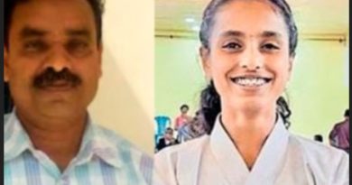 പിതാവിന്റെ വിയോഗം;സംസ്ഥാന സ്കൂ‌ൾ കായിക മേളയിൽ നിന്നു കണ്ണീരോടെ മടക്കം