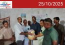 കേളി കലാസാംസ്കാരിക വേദി: വർഗ്ഗീസ് വൈദ്യർ മെമ്മോറിയൽ സൊസൈറ്റിയുമായി ചേർന്ന് ഭക്ഷണക്കിറ്റ് വിതരണം നടത്തി