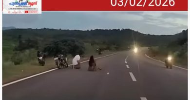 വൈറലായി ദേശീയപാതയിലെ ദമ്പതികളുടെ ഫോട്ടോഷൂട്ട്, ചോദ്യം ചെയ്ത ഡ്രൈവർക്കു നേരെ തട്ടിക്കയറി