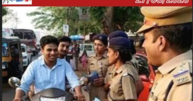 ഹെൽമെറ്റ് ഓൺ, സേഫ് റൈഡ് ഡ്രൈവ്: ഒരാഴ്ചയിൽ 2.7 കോടി പിഴ ഈടാക്കി