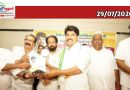 മന്ത്രി ടി. സിദ്ദിഖിന് സ്വീകരണം നൽകി