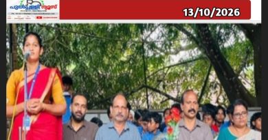 ജയശ്രീ സ്കൂളിൽ കയ്യോട് കൈ ക്യാമ്പയിൻ നടത്തി