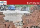 മരക്കടവ് സ്‌കൂൾ വളപ്പിലെ മതിൽ സാമൂഹിക വിരുദ്ധർ തകർത്തു”